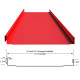 1.75 Snap Lock Flat Off Set